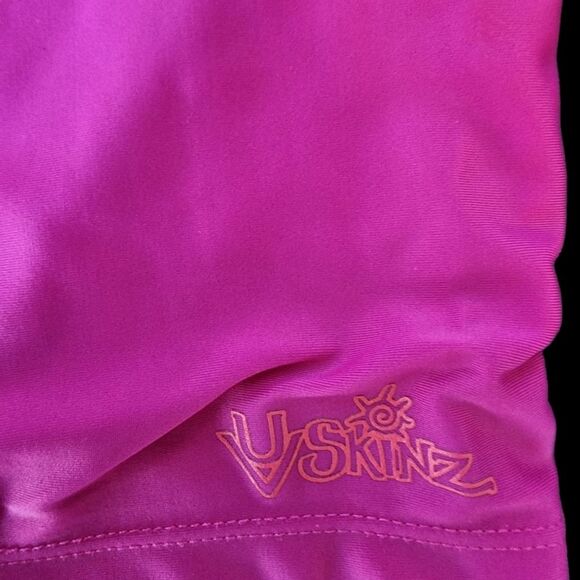 UV Skins Hot Pink Athletic Shorts Womns SZ Small Upf 50 Exercise Summer Gorpcore - Picture 3 of 4
